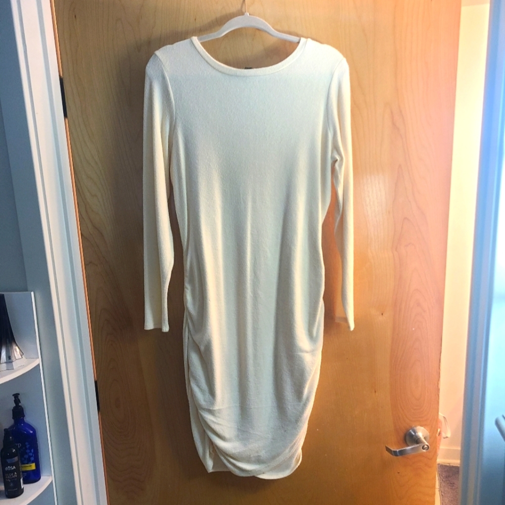 Express White Sweater Dress